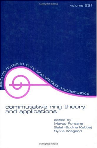 دانلود کتاب Commutative ring theory and applications: proceedings of the fourth international conference