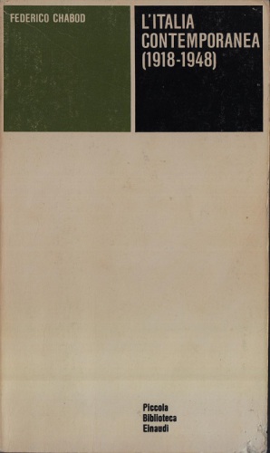 دانلود کتاب L’Italia contemporanea (1918-1948)