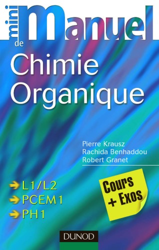 دانلود کتاب Mini manuel de chimie organique