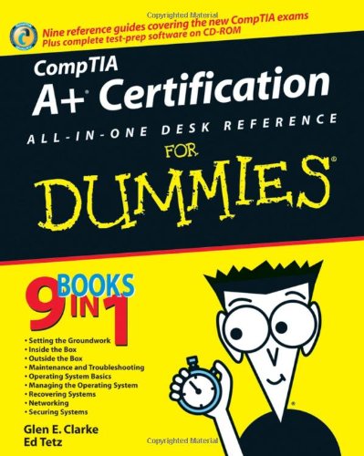دانلود کتاب CompTIA A+ Certification All-In-One Desk Reference For Dummies (For (Computer/Tech