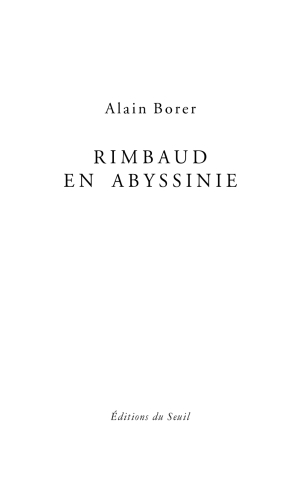 دانلود کتاب Rimbaud en Abyssinie