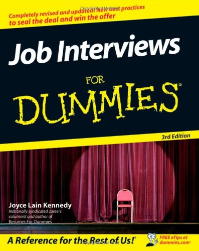 دانلود کتاب Job Interviews For Dummies