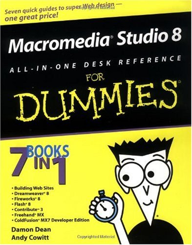دانلود کتاب Macromedia Studio 8 All-in-One Desk Reference For Dummies (For (Computer/Tech