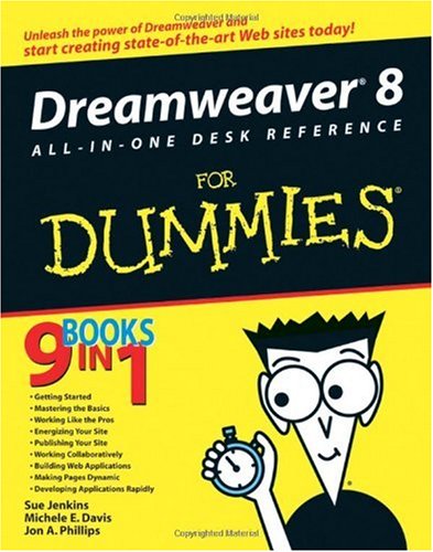 دانلود کتاب Dreamweaver 8 All-in-One Desk Reference For Dummies (For (Computer/Tech