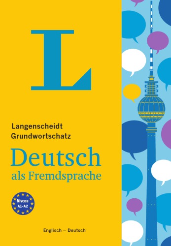 دانلود کتاب Langenscheidt Grundwortschatz Deutsch als Fremdsprache Englisch-Deutsch