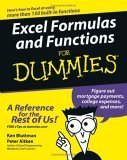 دانلود کتاب Excel Formulas and Functions For Dummies