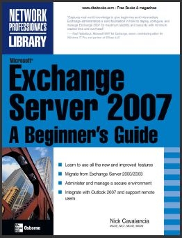 دانلود کتاب Microsoft Exchange Server 2007: A Beginner’s Guide