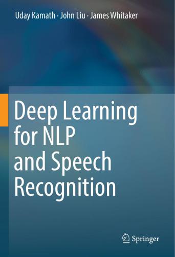 دانلود کتاب Deep Learning for NLP and Speech Recognition