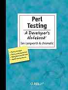 دانلود کتاب Perl Testing: A Developer’s Notebook