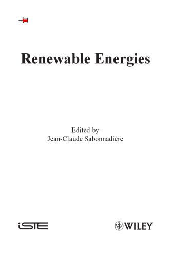 دانلود کتاب Renewable Energy Technologies