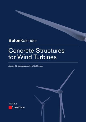 دانلود کتاب Concrete Structures for Wind Turbines