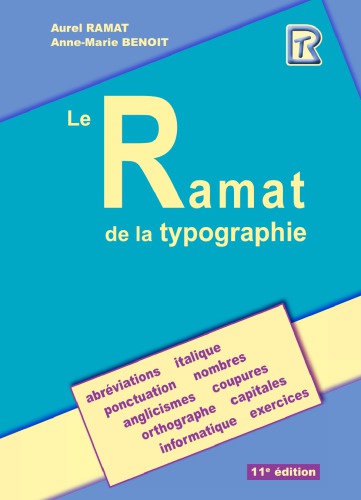 دانلود کتاب Le Ramat de la typographie