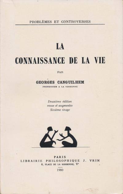 دانلود کتاب La connaissance de vie