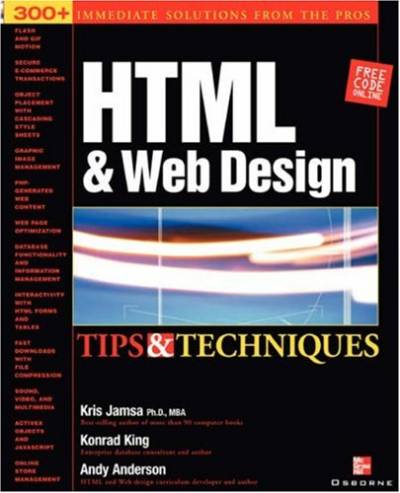 دانلود کتاب HTML & Web Design Tips Techniques