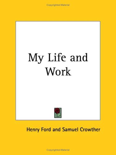 دانلود کتاب My Life and Work