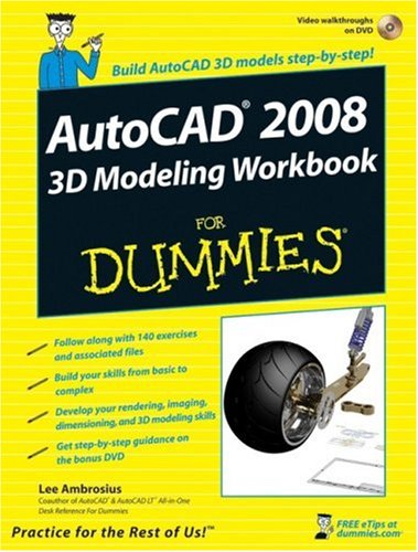 دانلود کتاب AutoCAD 2008 3D Modeling Workbook For Dummies (For (Computer/Tech