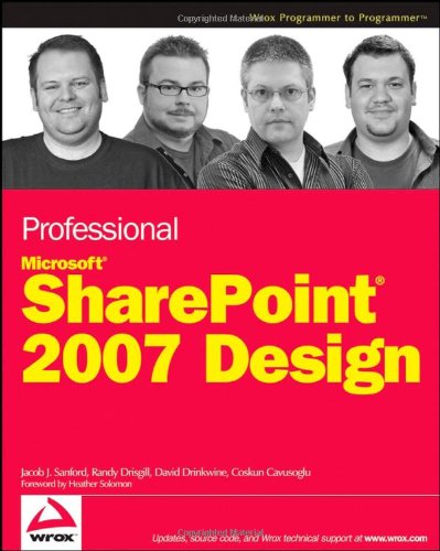 دانلود کتاب Professional SharePoint 2007 Design (Wrox Guides