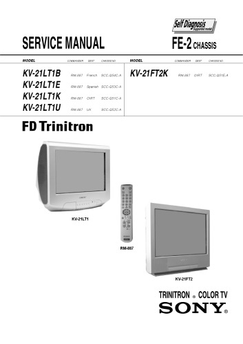 دانلود کتاب Телевизоры Sony. Sony chassis FE-2