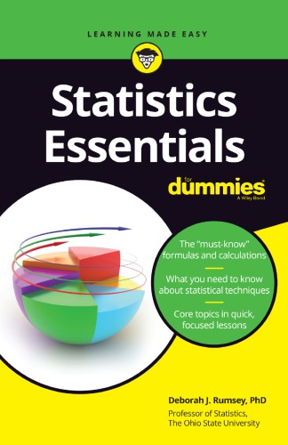 دانلود کتاب Statistics Essentials For Dummies
