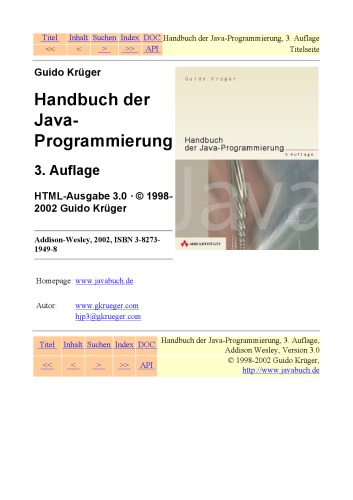 دانلود کتاب Handbuch der Java-Programmierung