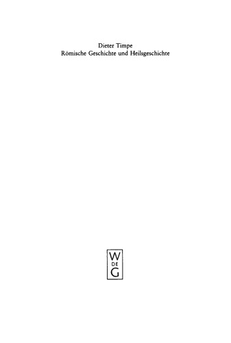 دانلود کتاب Römische Geschichte und Heilsgeschichte