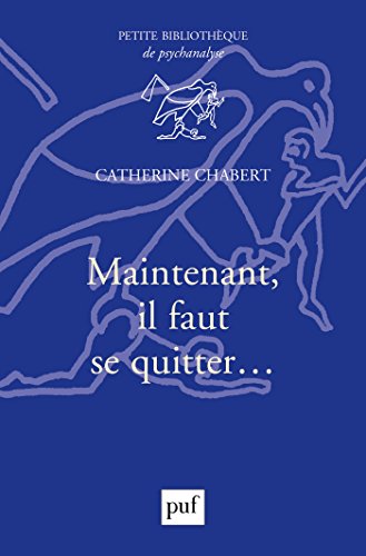 دانلود کتاب maintenant il faut se quitter