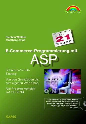دانلود کتاب E-Commerce-Programmierung mit ASP in 21 Tagen . Schritt-für-Schritt-Einstieg