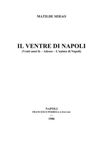دانلود کتاب Il ventre di Napoli (Venti anni fa – Adesso L’anima Napoli)
