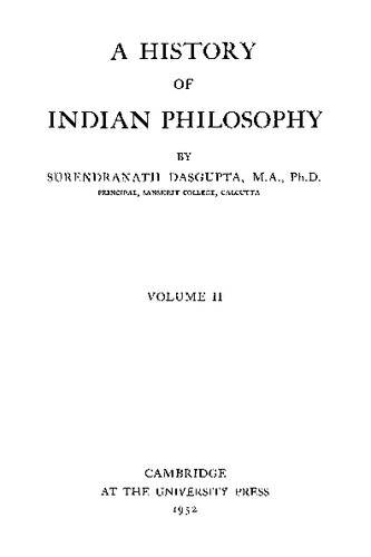 دانلود کتاب A History of Indian Philosophy