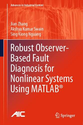 دانلود کتاب Robust Observer-Based Fault Diagnosis for Nonlinear Systems Using MATLAB®