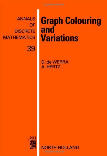 دانلود کتاب Graph Colouring and Variations