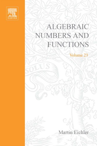 دانلود کتاب Introduction to the Theory of Algebraic Numbers and Functions