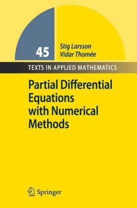 دانلود کتاب Partial Differential Equations with Numerical Methods