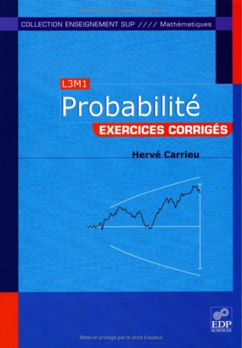 دانلود کتاب Probabilité : Exercices corrigés
