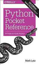 دانلود کتاب Python pocket reference