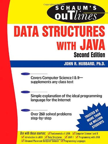 دانلود کتاب Schaum’s Outline sof Data Structures with Java