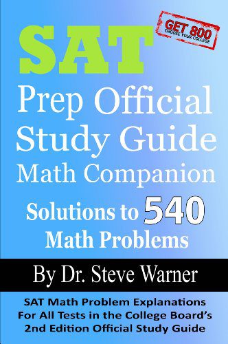 دانلود کتاب SAT Prep Official Study Guide Math Companion: Problem Explanations For All Tests in the College Board’s 2nd Edition