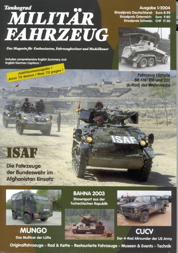 دانلود کتاب [Magazine] Militär Fahrzeuge. 2004. Issue 1