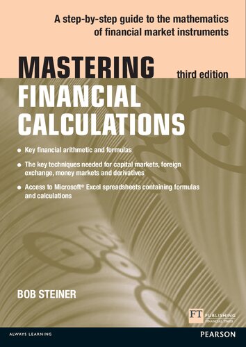 دانلود کتاب Mastering Financial Calculations: A step-by-step guide to the mathematics of market instruments
