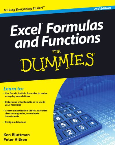 دانلود کتاب Excel Formulas and Functions For Dummies, 2nd edition (For Dummies Computer Tech)