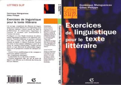 دانلود کتاب Exercices de linguistique pour le texte littéraire