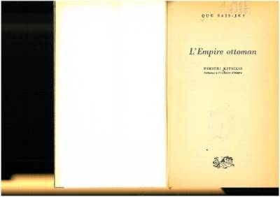 دانلود کتاب L’Empire Ottoman