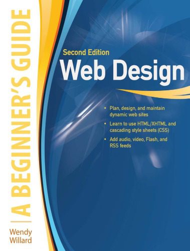 دانلود کتاب Web design : a beginner’s guide