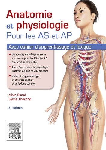 دانلود کتاب Anatomie et physiologie pour les AS AP: Avec cahier d’apprentissage lexique