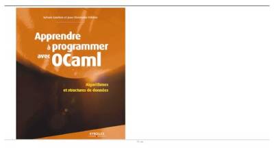 دانلود کتاب Apprendre à programmer avec Ocaml: Algorithmes et structures de données. (Noire) (French Edition)