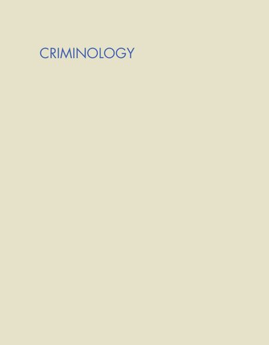 دانلود کتاب Criminology