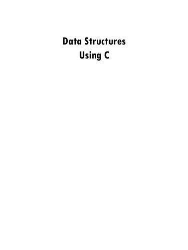دانلود کتاب Data structures using C