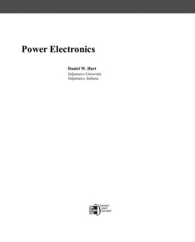 دانلود کتاب Power Electronics