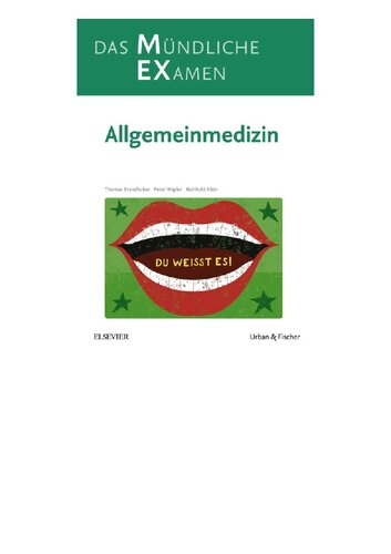 دانلود کتاب MEX Das Mündliche Examen – Allgemeinmedizin (MEX Mündliches EXamen)