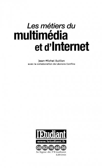 دانلود کتاب Les métiers du multimédia et d’Internet